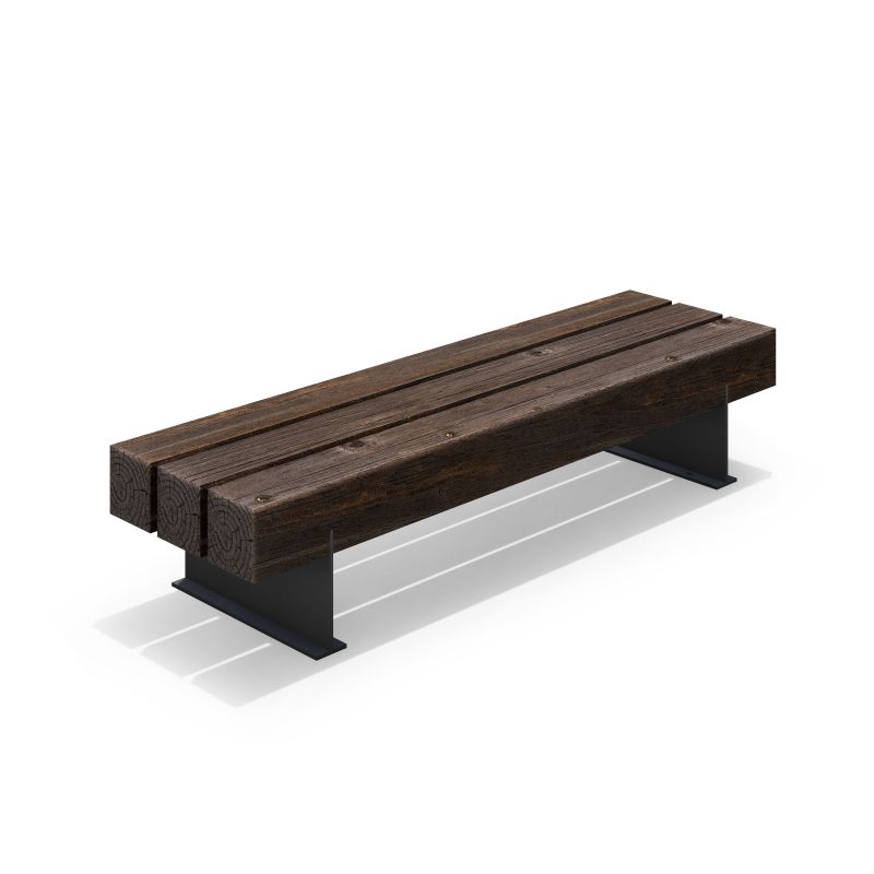 Лавка Wood BN-02, WO-BN-01, Лавки Wood, ◾ Fix Street Furniture ◾ Україна