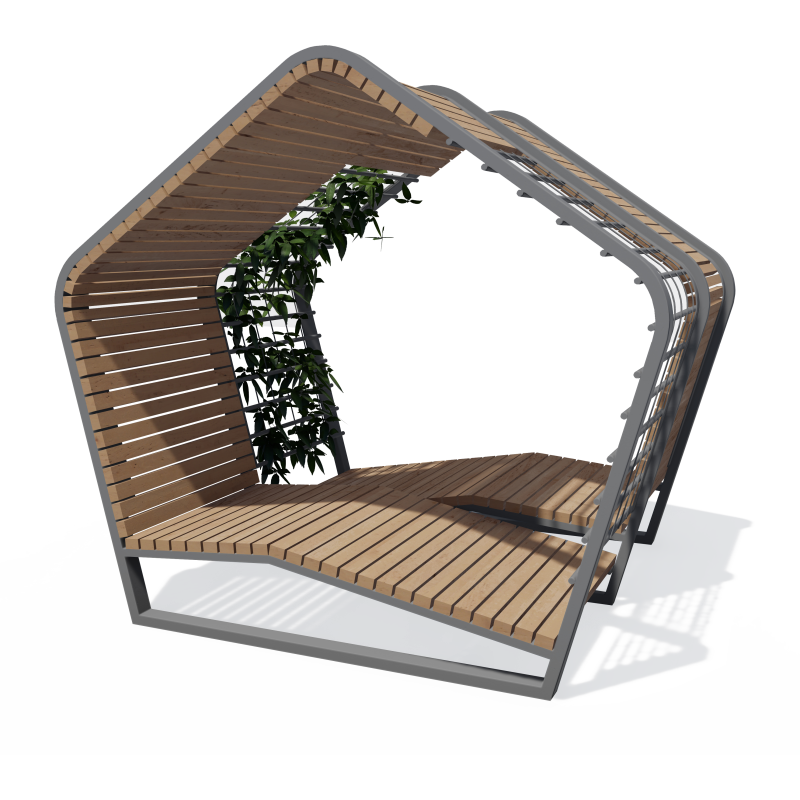 Альтанка Fresh GB-03, Fresh GB-03, Альтанки та павільйони, ◾ Fix Street Furniture ◾ Україна