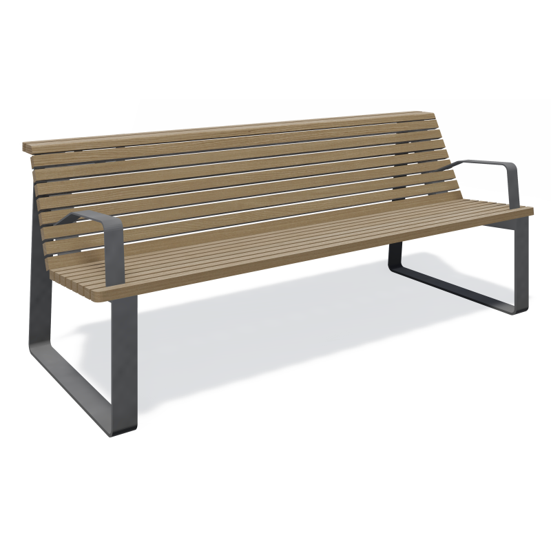 Лавка Brenna BN-03, BR-BN-03, Лавки Brenna, ◾ Fix Street Furniture ◾ Україна