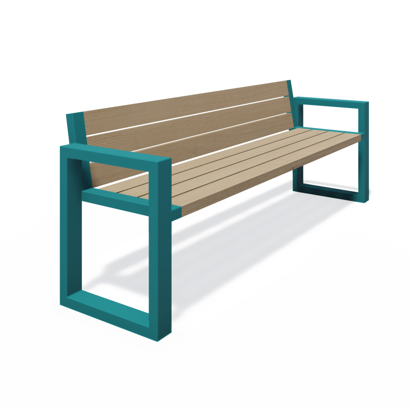 Bench Line BN-02, LN-BN-02, Line, ◾ Fix Street Furniture ◾ Ukraine