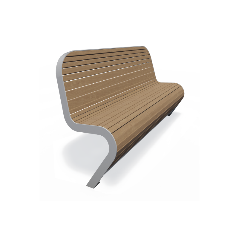 Bench Nuala BN-05, NL-BN-05, Nuala, ◾ Fix Street Furniture ◾ Ukraine