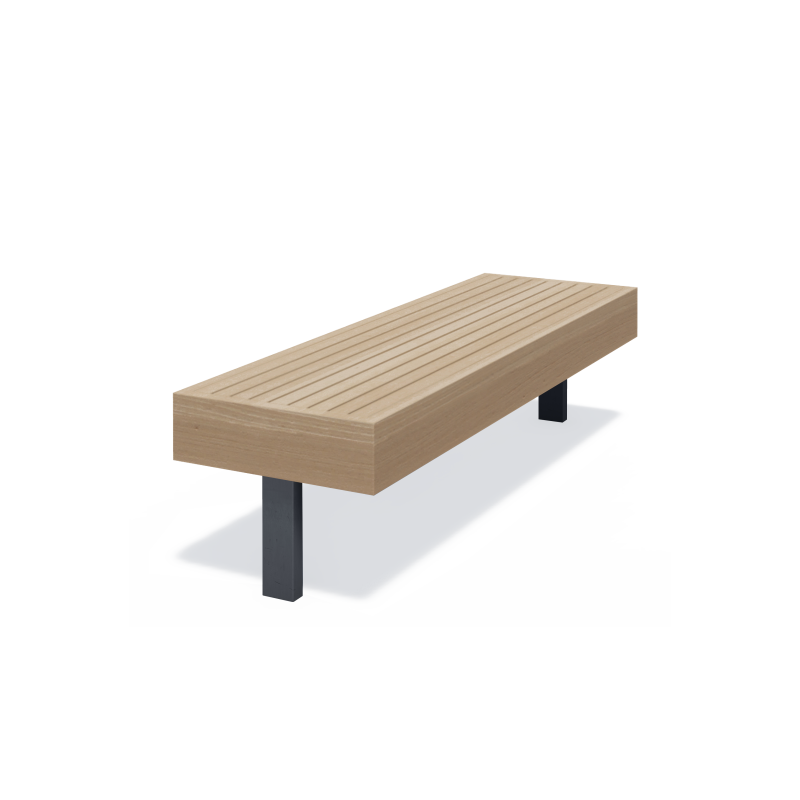 Bench Pangaia BN-02, PN-BN-02, Pangaia, ◾ Fix Street Furniture ◾ Ukraine