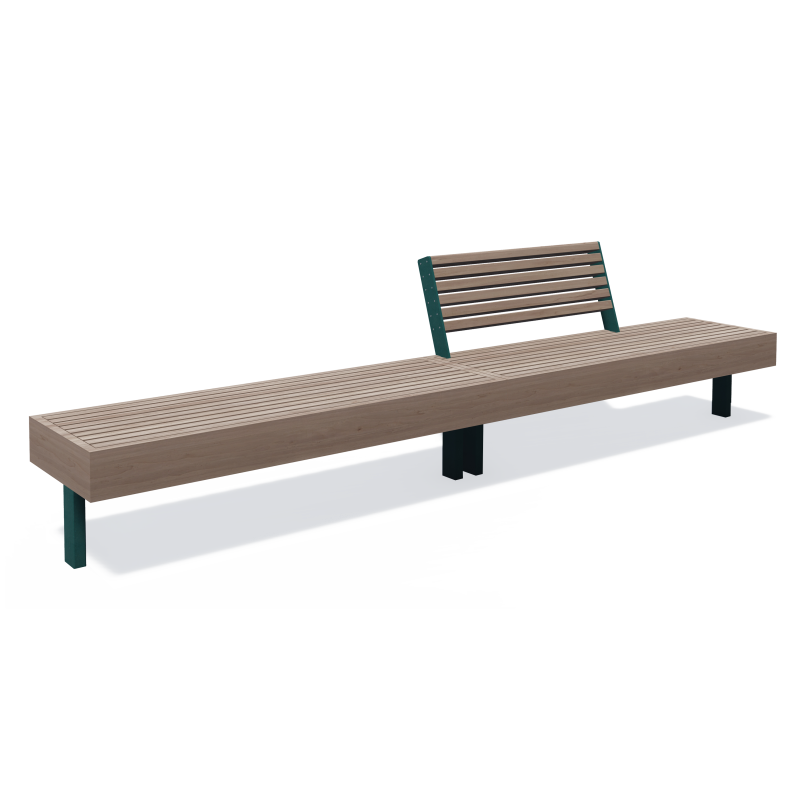 Bench Pangaia BN-02A, PN-BN-02A, Pangaia, ◾ Fix Street Furniture ◾ Ukraine