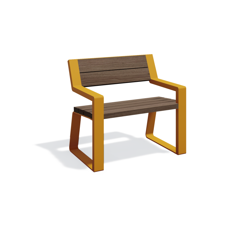 Bench Uno BN-02, UNO-BN-02, Uno, ◾ Fix Street Furniture ◾ Ukraine