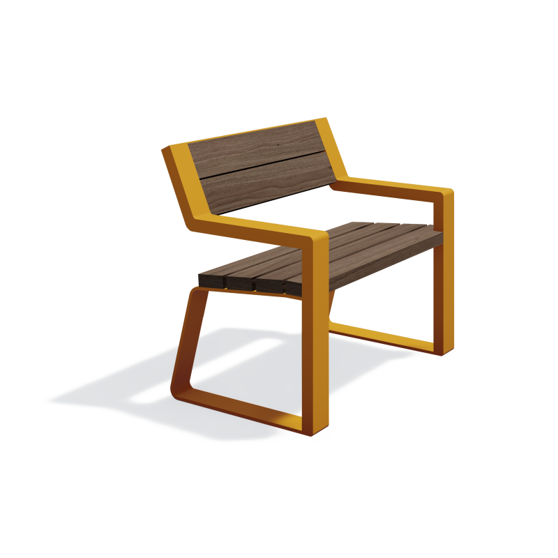 Bench Uno BN-02, UNO-BN-02, Uno, ◾ Fix Street Furniture ◾ Ukraine