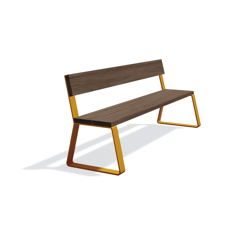 Bench Uno BN-03, UNO-BN-03, Uno, ◾ Fix Street Furniture ◾ Ukraine