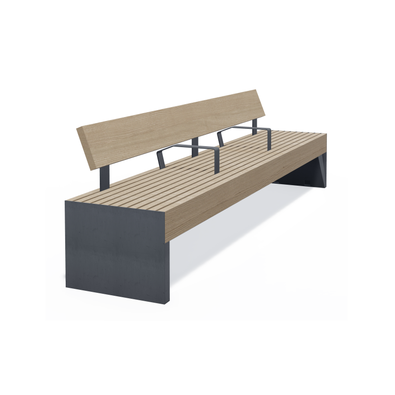 Bench Uno BN-07, UNO-BN-07, Uno, ◾ Fix Street Furniture ◾ Ukraine