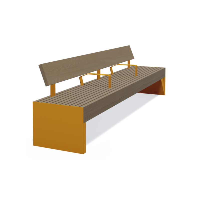 Bench Uno BN-07, UNO-BN-07, Uno, ◾ Fix Street Furniture ◾ Ukraine