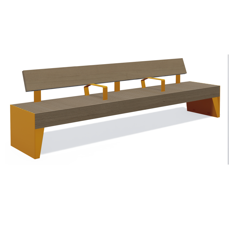 Bench Uno BN-07, UNO-BN-07, Uno, ◾ Fix Street Furniture ◾ Ukraine