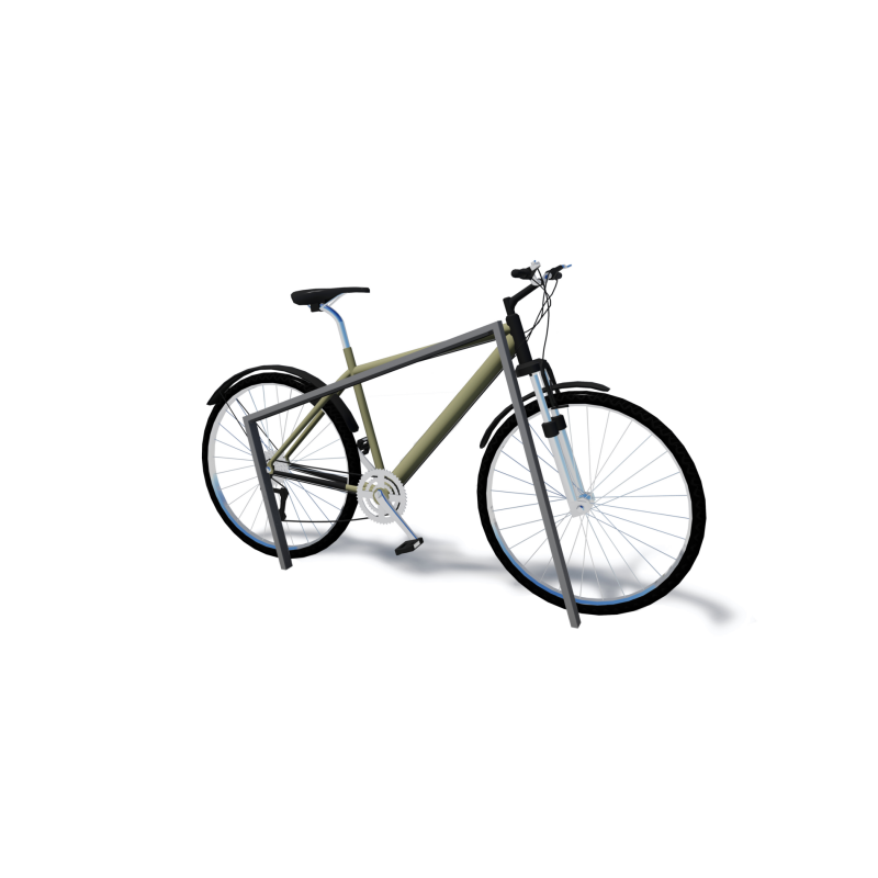 Bicycle rack Uno BK-01, UNO-BK-01, Uno, ◾ Fix Street Furniture ◾ Ukraine